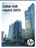 Informe de Ciber Riesgo 2013