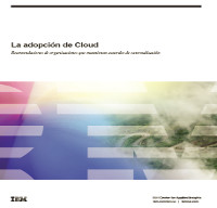 La adopción de Cloud Recomendaciones de organizaciones que mantienen acuerdos de externalización