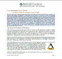 The enterprise Linux server