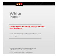 Elastic Flash: enabling private clouds and analytics