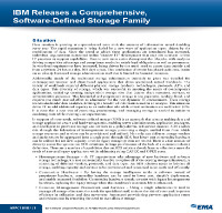 IBM lanza una linea de almacenamiento definida por software