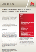 VDAB opta por la flexibilidad a través de una red Wi-Fi extensa en 150 oficinas y centros de formación
