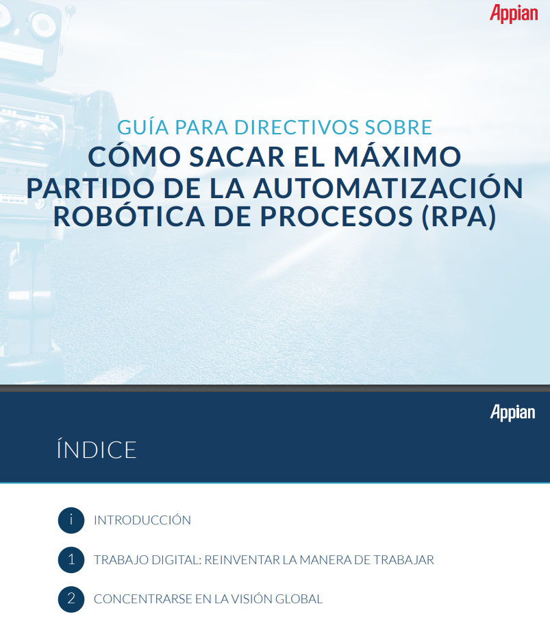 Cómo sacar el máximo partido de la automatización robótica de procesos (RPA)