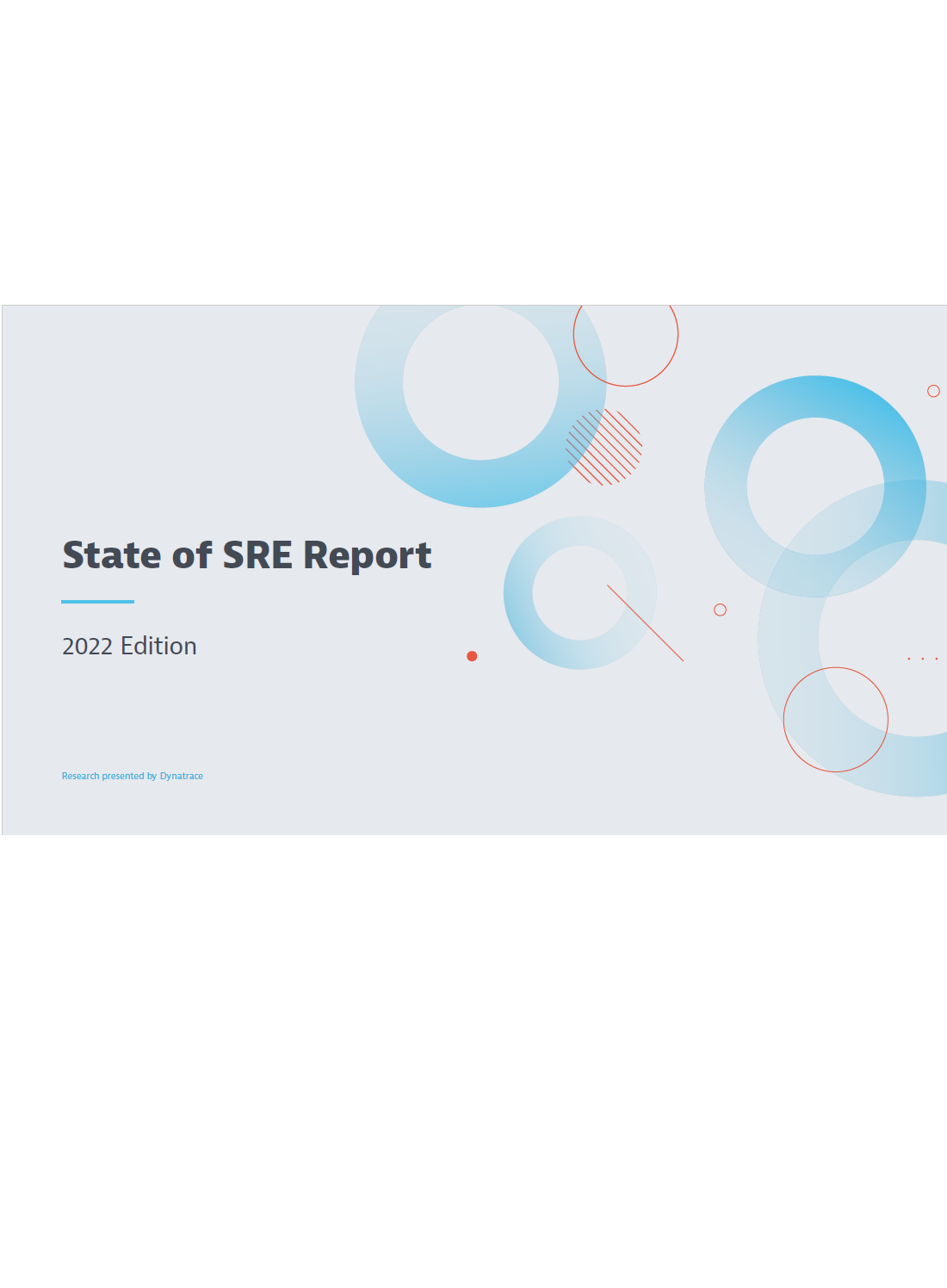 Estado del Informe SRE. Edición de 2022